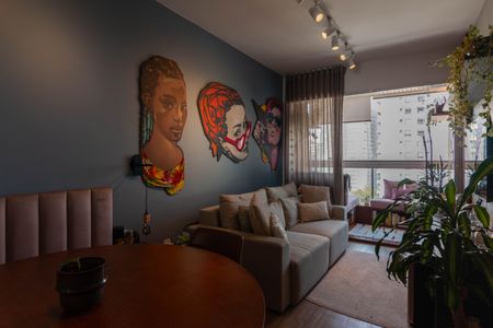 Apartamento à venda com 64m², 2 quartos e 2 vagasSala