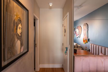 Apartamento à venda com 64m², 2 quartos e 2 vagasHall de entrada