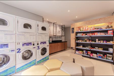 Apartamento à venda com 34m², 2 quartos e sem vaga Apartamento à venda com 34m², 2 quartos e sem vagaÁrea comum - Lavanderia