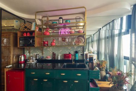 Studio à venda com 37m², 1 quarto e sem vaga Studio à venda com 37m², 1 quarto e sem vagaCozinha