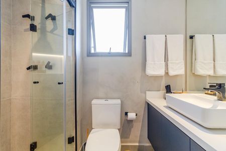 Apartamento à venda com 45m², 1 quarto e 1 vagaBanheiro Social