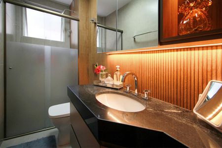 Apartamento à venda com 120m², 4 quartos e 2 vagasBanheiro da Suíte