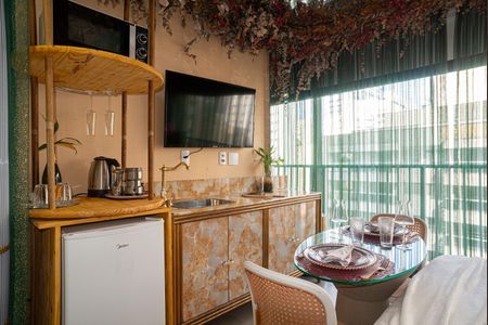 Studio à venda com 18m², 1 quarto e sem vagaCozinha