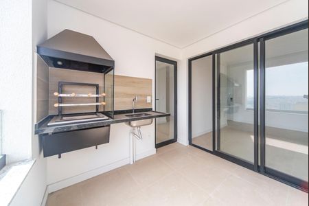Varanda Gourmet de apartamento à venda com 3 quartos, 93m² em Campestre, Santo André