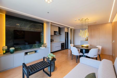 Apartamento para alugar com 68m², 1 quarto e 1 vagaSala