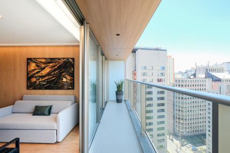 Apartamento para alugar com 68m², 1 quarto e 1 vagaVaranda