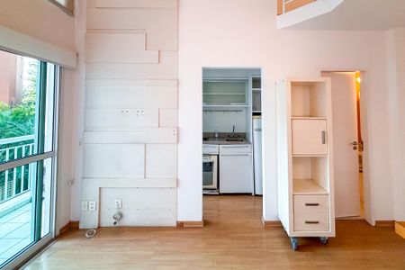 Apartamento para alugar com 48m², 1 quarto e 1 vaga Apartamento para alugar com 48m², 1 quarto e 1 vagaSala