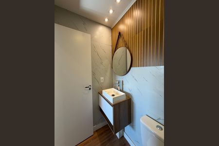 Apartamento à venda com 58m², 2 quartos e 2 vagasBanheiro Social