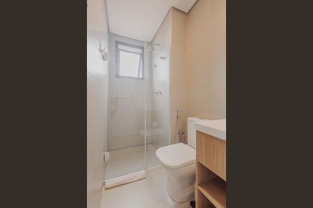 Apartamento para alugar com 50m², 1 quarto e 1 vagaBanheiro da Suíte