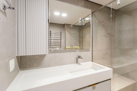 Apartamento para alugar com 87m², 1 quarto e 1 vaga Apartamento para alugar com 87m², 1 quarto e 1 vagaBanheiro