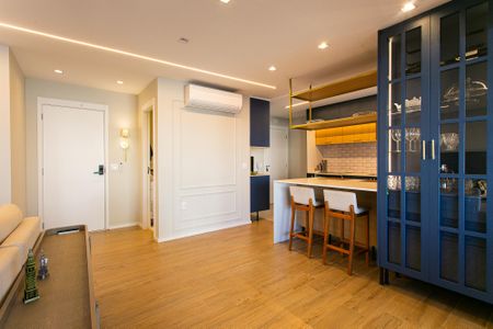 Sala de apartamento para alugar com 2 quartos, 109m² em Vila Zilda, São Paulo