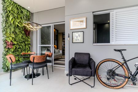 Apartamento à venda com 50m², 1 quarto e 1 vagaVaranda