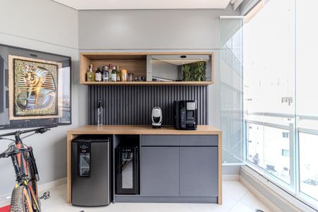 Apartamento à venda com 50m², 1 quarto e 1 vagaVaranda