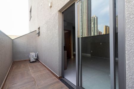 Varanda de kitnet/studio para alugar com 1 quarto, 31m² em Vila Gomes Cardim, São Paulo