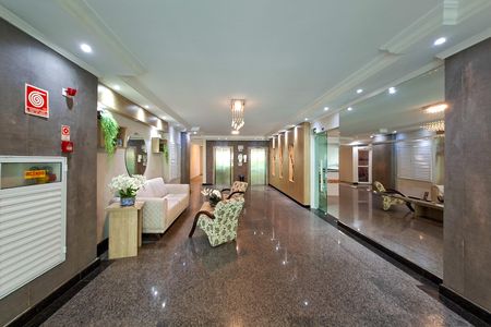 Apartamento para alugar com 95m², 3 quartos e 1 vaga Apartamento para alugar com 95m², 3 quartos e 1 vagaHall social