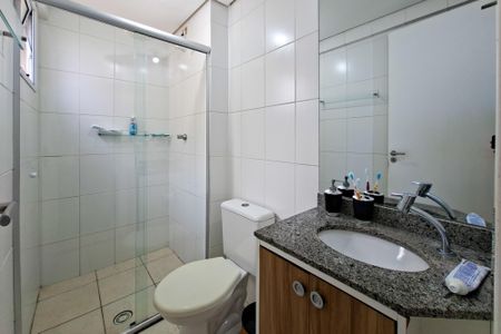 Apartamento para alugar com 68m², 2 quartos e 2 vagas Apartamento para alugar com 68m², 2 quartos e 2 vagasBanheiro da Suíte