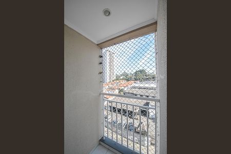 Apartamento à venda com 52m², 2 quartos e 1 vagaSacada do quarto 1