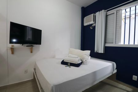 Sala de apartamento para alugar com 1 quarto, 20m² em Jardim Virginia, Guarujá