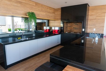 Studio para alugar com 33m², 1 quarto e 1 vaga Studio para alugar com 33m², 1 quarto e 1 vagaÁrea comum - Churrasqueira