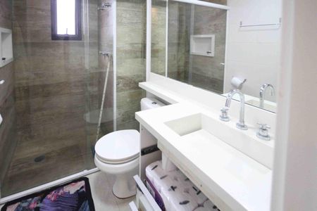 Apartamento à venda com 79m², 3 quartos e 1 vaga Apartamento à venda com 79m², 3 quartos e 1 vagaBanheiro da Suíte