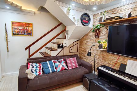 Casa de condomínio à venda com 72m², 2 quartos e 1 vagaSala