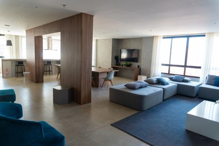 Studio para alugar com 33m², 1 quarto e 1 vaga Studio para alugar com 33m², 1 quarto e 1 vagaÁrea comum - Salão de festas