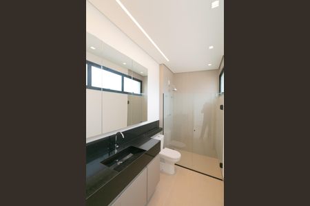 Casa de condomínio à venda com 208m², 3 quartos e 2 vagasBanheiro da Suíte