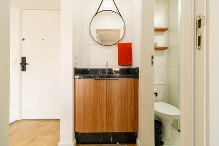 Apartamento à venda com 28m², 1 quarto e sem vagaBanheiro Social