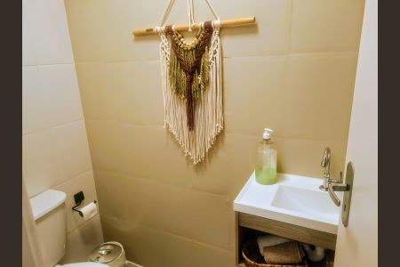 Banheiro de apartamento à venda com 3 quartos, 108m² em Centro, São Bernardo do Campo