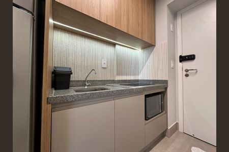 Studio à venda com 36m², 1 quarto e sem vagaCozinha