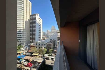 Studio à venda com 36m², 1 quarto e sem vagaVaranda