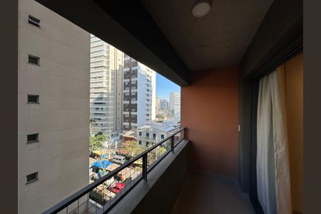 Studio à venda com 36m², 1 quarto e sem vagaVaranda