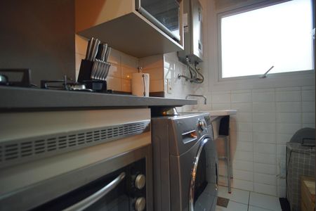 Apartamento à venda com 115m², 2 quartos e 2 vagasCozinha e Área de Serviço