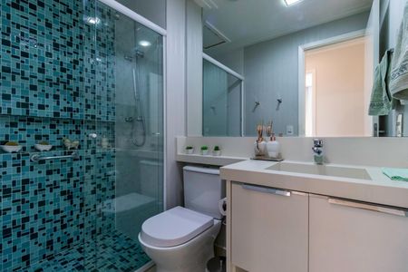 Apartamento à venda com 85m², 2 quartos e 2 vagasBanheiro Social