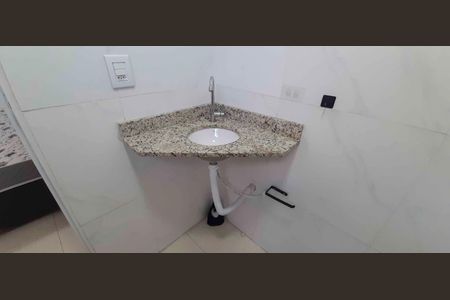 Studio para alugar com 20m², 1 quarto e sem vaga Studio para alugar com 20m², 1 quarto e sem vagaBanheiro da Suíte