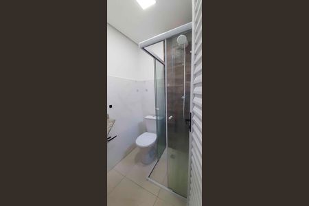 Banheiro da Suíte de kitnet/studio para alugar com 1 quarto, 20m² em Vila Yolanda, Osasco