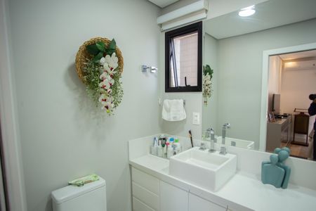 Apartamento para alugar com 55m², 1 quarto e 1 vaga Apartamento para alugar com 55m², 1 quarto e 1 vagaBanheiro da Suíte