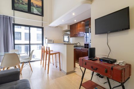 Apartamento à venda com 58m², 1 quarto e 1 vaga Apartamento à venda com 58m², 1 quarto e 1 vagaSala