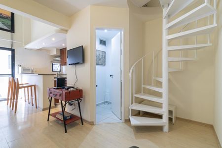 Apartamento à venda com 58m², 1 quarto e 1 vaga Apartamento à venda com 58m², 1 quarto e 1 vagaSala