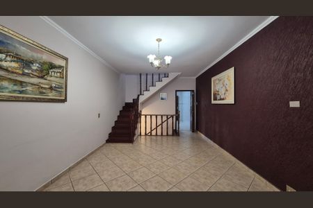 Sala de casa à venda com 3 quartos, 221m² em Vila Valparaíso, Santo André