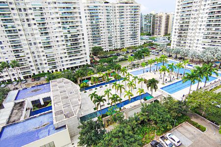 Varanda vista  de apartamento à venda com 3 quartos, 78m² em Jacarepaguá, Rio de Janeiro