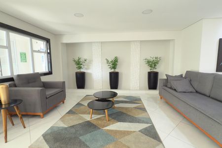 Apartamento para alugar com 78m², 2 quartos e 2 vagas Apartamento para alugar com 78m², 2 quartos e 2 vagasHall social