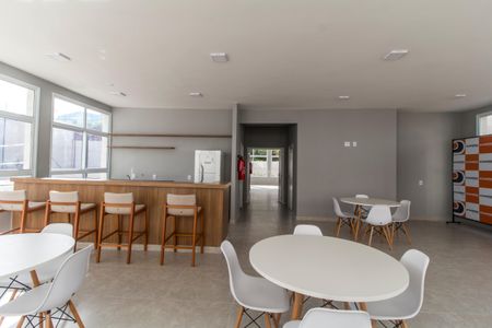 Apartamento para alugar com 35m², 2 quartos e 1 vagaÁrea comum - Salão de festas