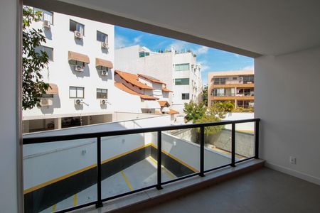 Varanda da Sala de apartamento à venda com 2 quartos, 86m² em Barra da Tijuca, Rio de Janeiro