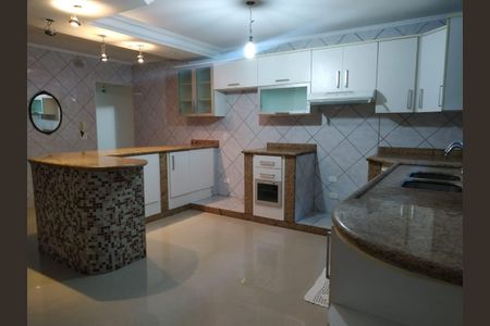 Cozinha de casa à venda com 3 quartos, 380m² em Parque Sao Vicente, Santo André