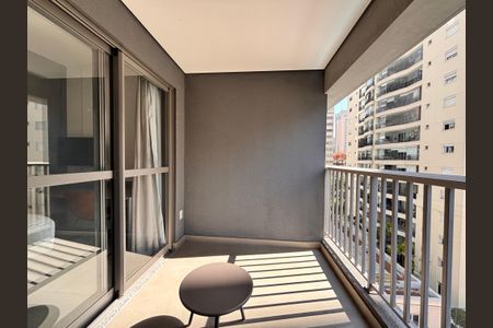 Studio à venda com 26m², 1 quarto e sem vagaVaranda