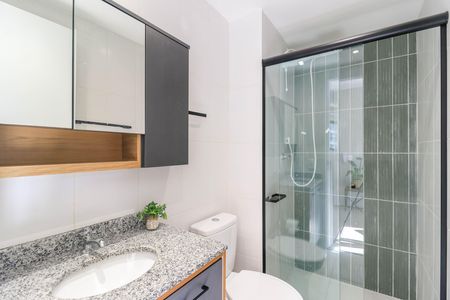 Apartamento para alugar com 39m², 1 quarto e sem vaga Apartamento para alugar com 39m², 1 quarto e sem vagaBanheiro Social