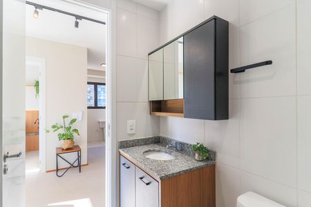 Apartamento para alugar com 39m², 1 quarto e sem vaga Apartamento para alugar com 39m², 1 quarto e sem vagaBanheiro Social