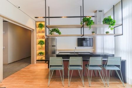 Apartamento para alugar com 39m², 1 quarto e sem vaga Apartamento para alugar com 39m², 1 quarto e sem vagaÁrea Comum - Salão de Festas
