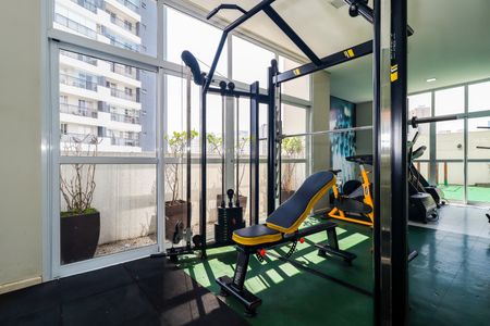 Apartamento à venda com 47m², 2 quartos e 1 vaga Apartamento à venda com 47m², 2 quartos e 1 vagaÁrea comum - Academia